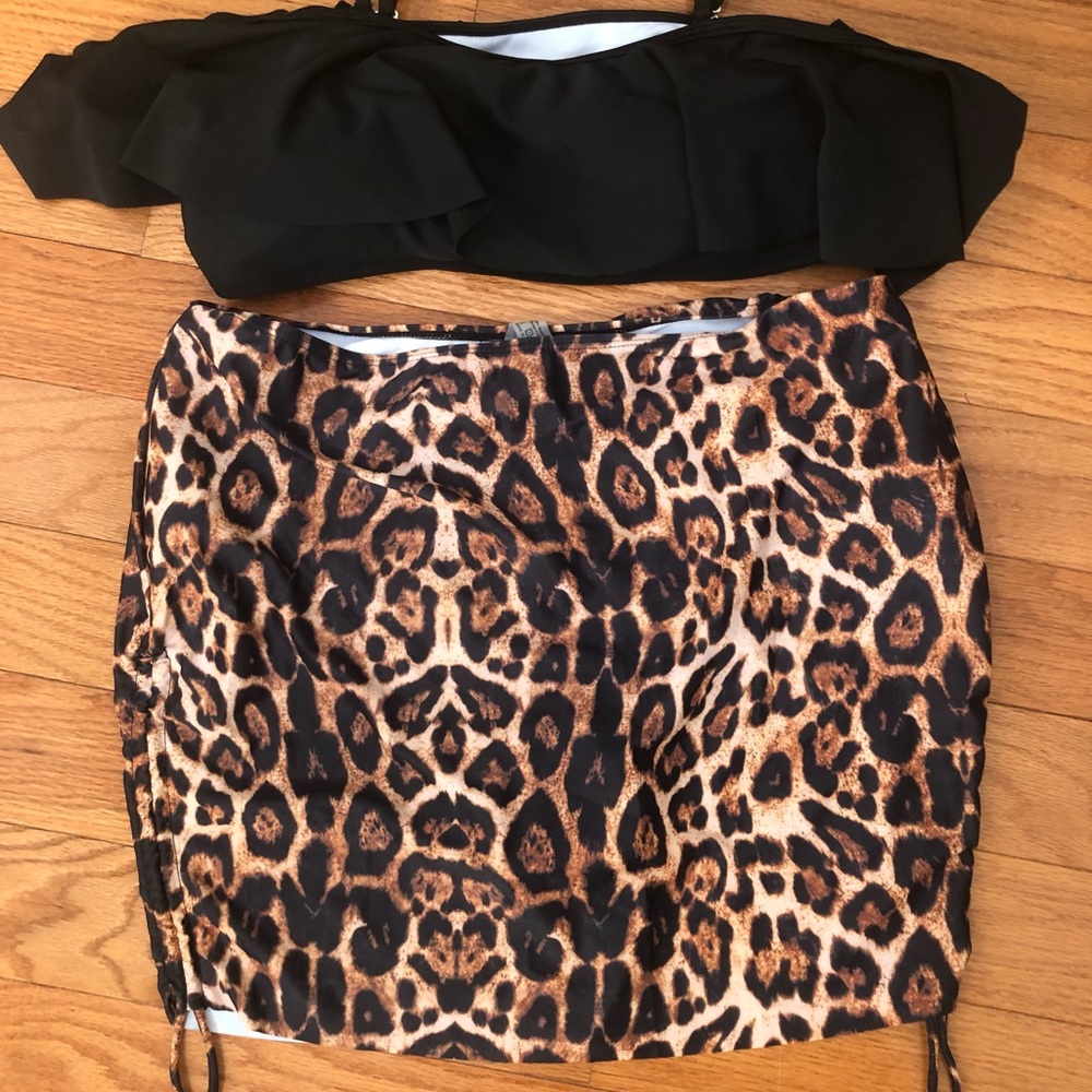 Brand new 2xl high waisted skirt bikini